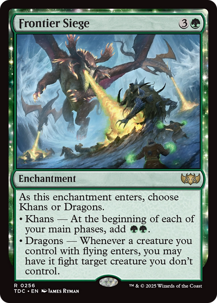 Frontier Siege [Tarkir: Dragonstorm Commander] | Good Games Cannington