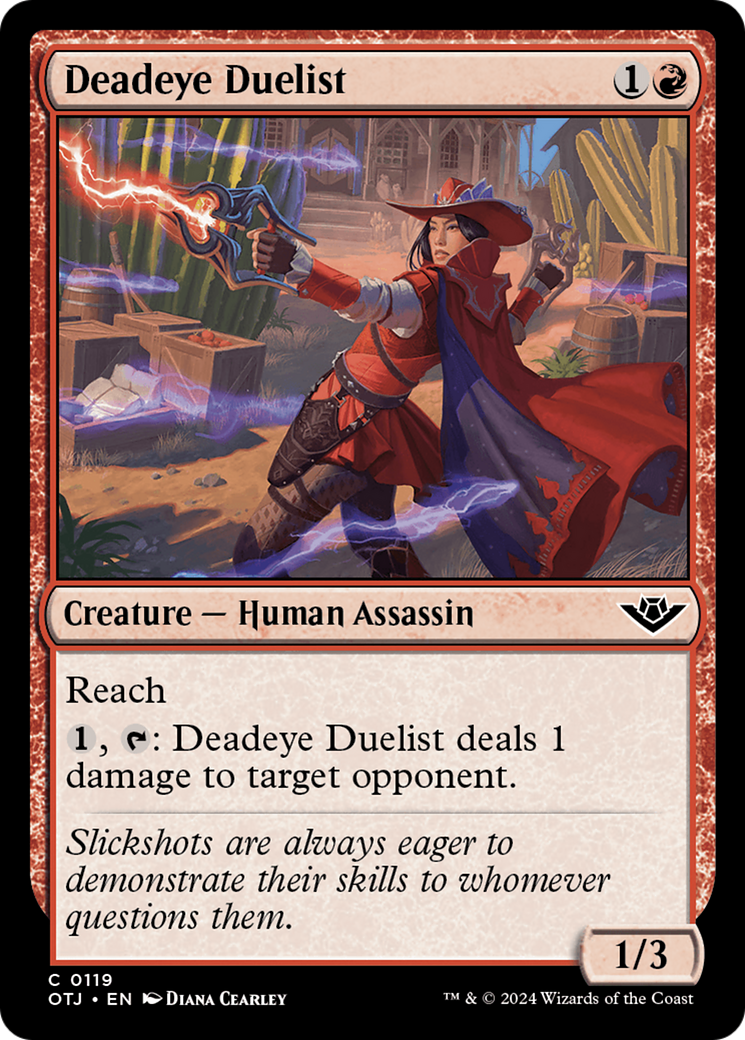 Deadeye Duelist [Outlaws of Thunder Junction] | Good Games Cannington