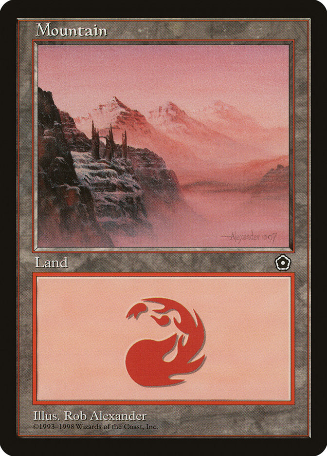 Mountain (Signature on Right) [Portal Second Age] | Good Games Cannington