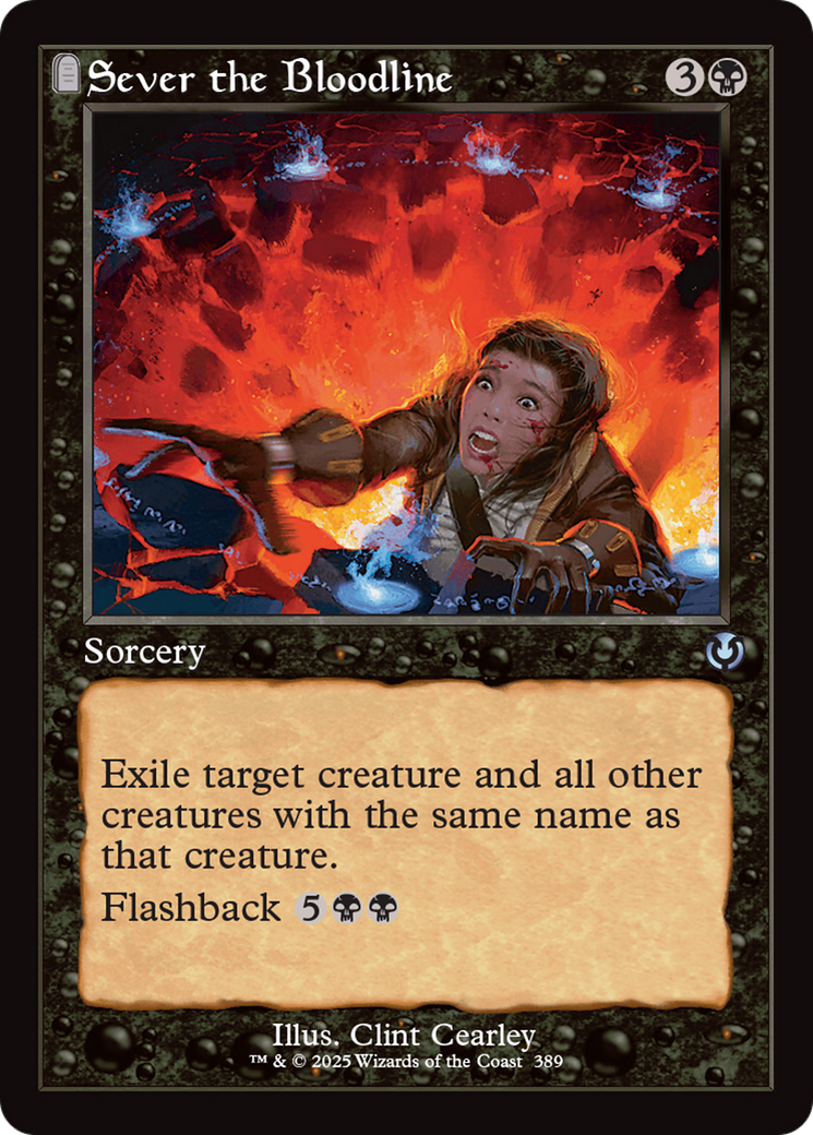 Sever the Bloodline (Retro Frame) [Innistrad Remastered] | Good Games Cannington