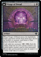 Visage of Dread // Dread Osseosaur [The Lost Caverns of Ixalan] | Good Games Cannington