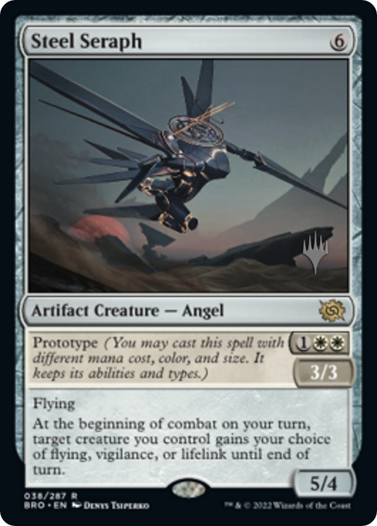 Steel Seraph (Promo Pack) [The Brothers' War Promos] | Good Games Cannington