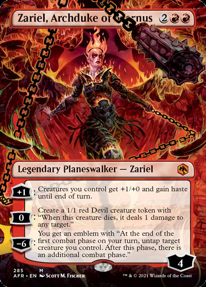 Zariel, Archduke of Avernus (Borderless) [Dungeons & Dragons: Adventures in the Forgotten Realms] | Good Games Cannington