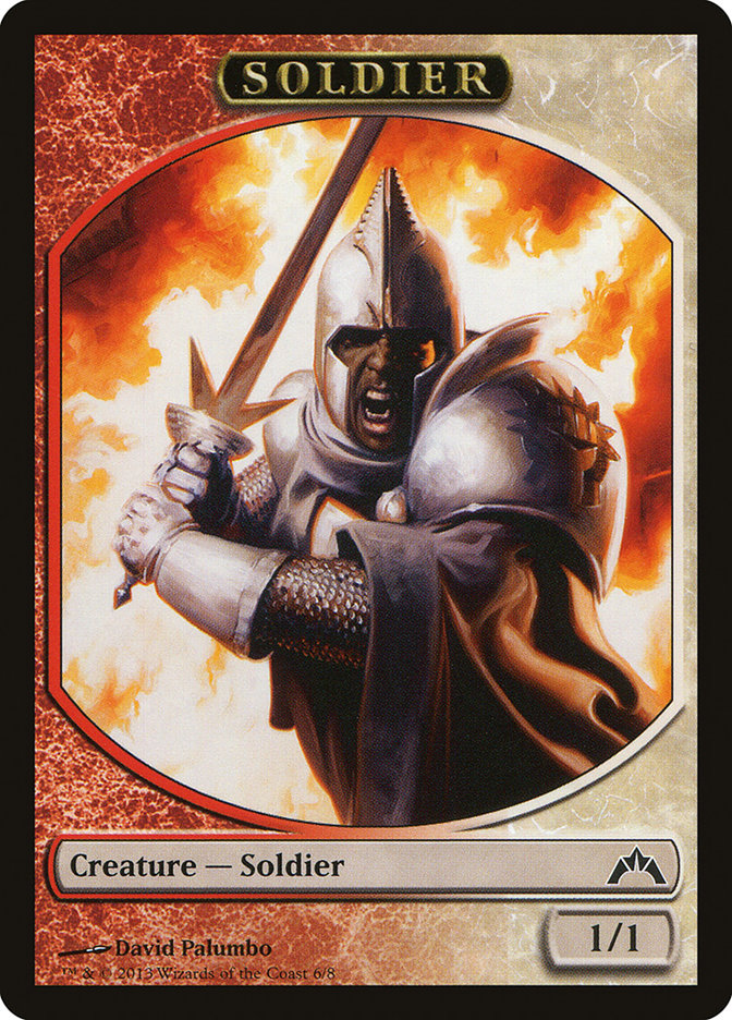 Soldier Token [Gatecrash Tokens] | Good Games Cannington