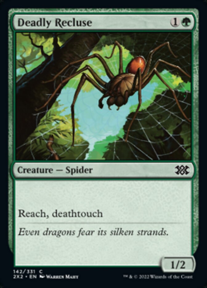 Deadly Recluse [Double Masters 2022] | Good Games Cannington