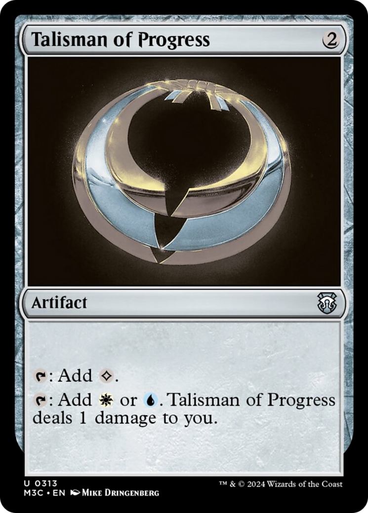 Talisman of Progress [Modern Horizons 3 Commander] | Good Games Cannington
