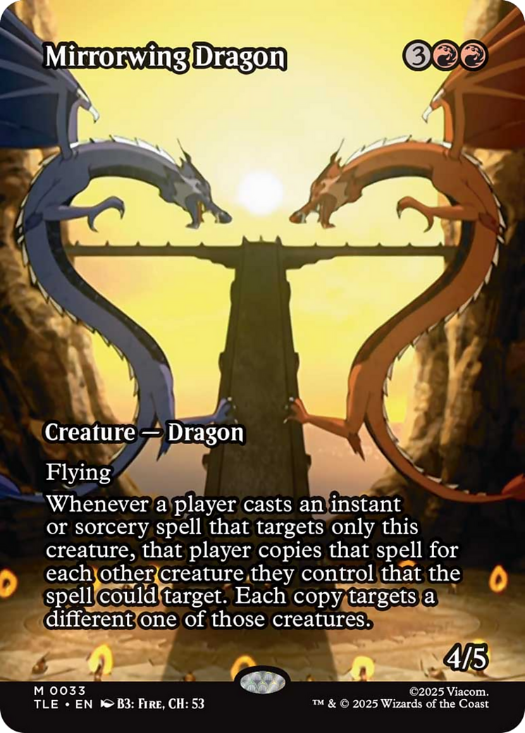 Mirrorwing Dragon (Borderless) [Avatar: The Last Airbender: Eternal-Legal] | Good Games Cannington