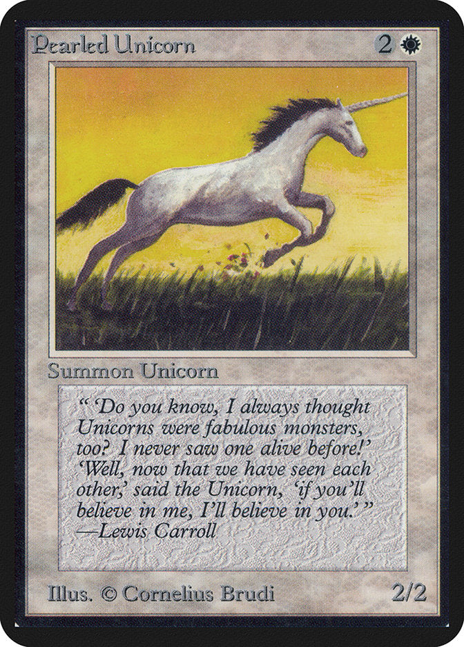 Pearled Unicorn [Alpha Edition] | Good Games Cannington