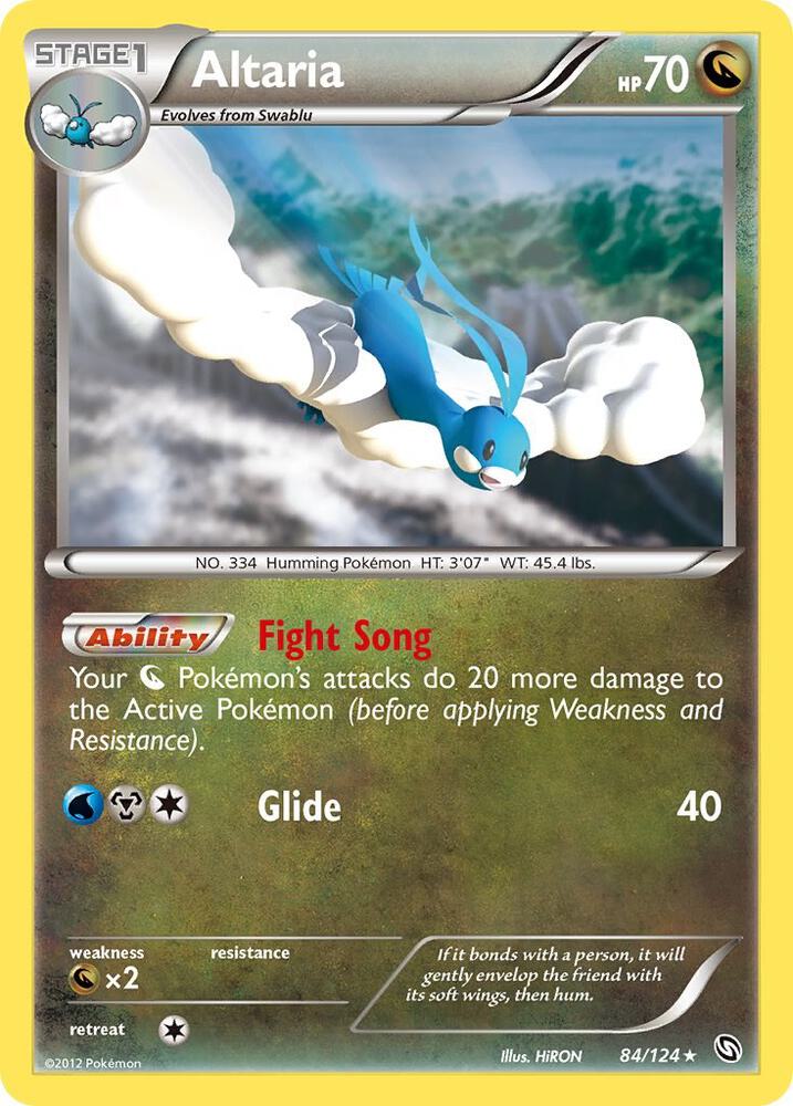 Altaria 84/124 (Dragons Exalted)  - Holofoil | Good Games Cannington