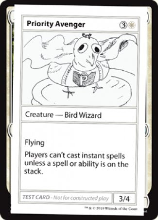 Priority Avenger (2021 Edition) [Mystery Booster Playtest Cards] | Good Games Cannington
