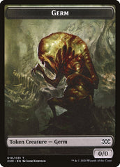 Cat // Germ Double-Sided Token [Double Masters Tokens] | Good Games Cannington