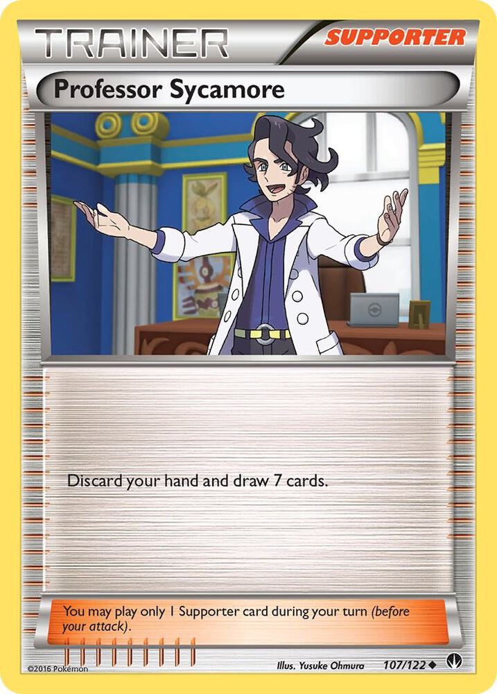 Professor Sycamore 107/122 (XY - BREAKpoint)  | Good Games Cannington