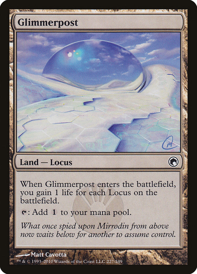 Glimmerpost 227/249 (Scars of Mirrodin)  | Good Games Cannington