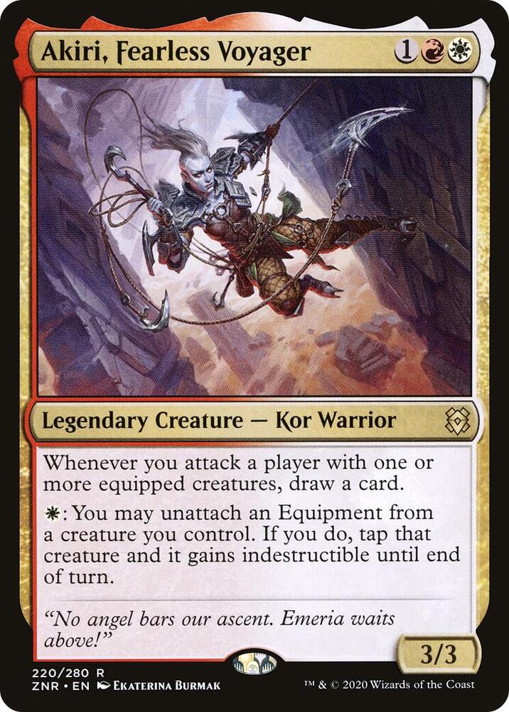 Akiri, Fearless Voyager 220/280 (Zendikar Rising)  | Good Games Cannington