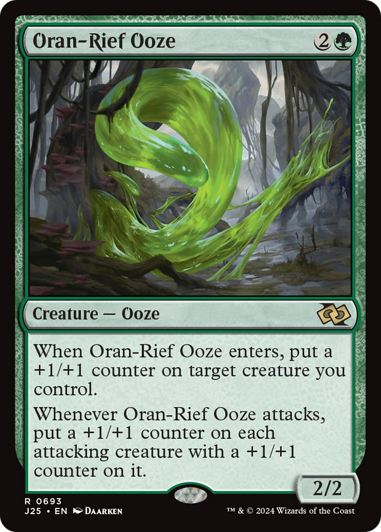 Oran-Rief Ooze [Foundations Jumpstart] | Good Games Cannington