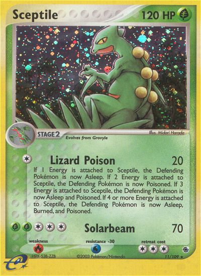 Sceptile (11/109) [EX: Ruby & Sapphire] | Good Games Cannington