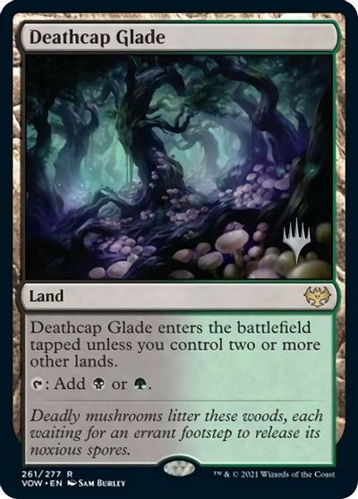 Deathcap Glade (Promo Pack) [Innistrad: Crimson Vow Promos] | Good Games Cannington
