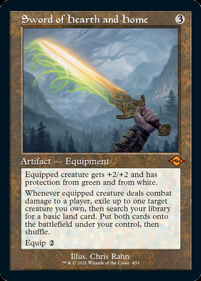 Sword of Hearth and Home (Retro Foil Etched) [Modern Horizons 2] | Good Games Cannington