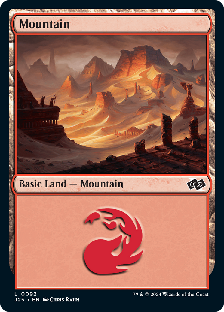 Mountain (92) [Foundations Jumpstart] | Good Games Cannington