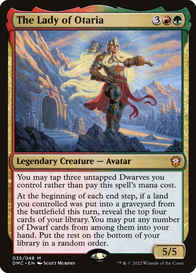 The Lady of Otaria 35 (Commander: Dominaria United)  | Good Games Cannington