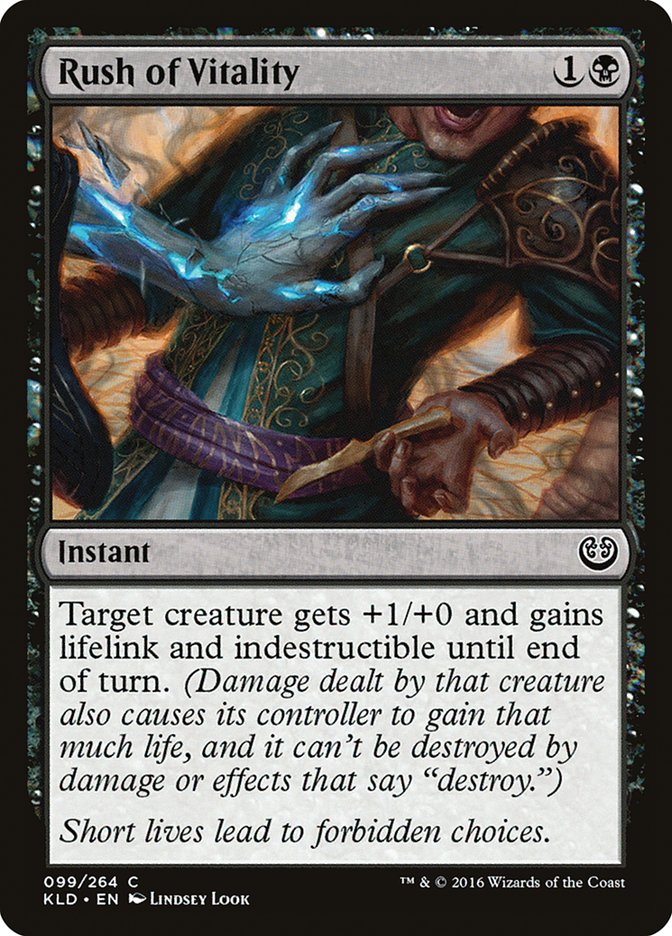 Rush of Vitality [Kaladesh] | Good Games Cannington