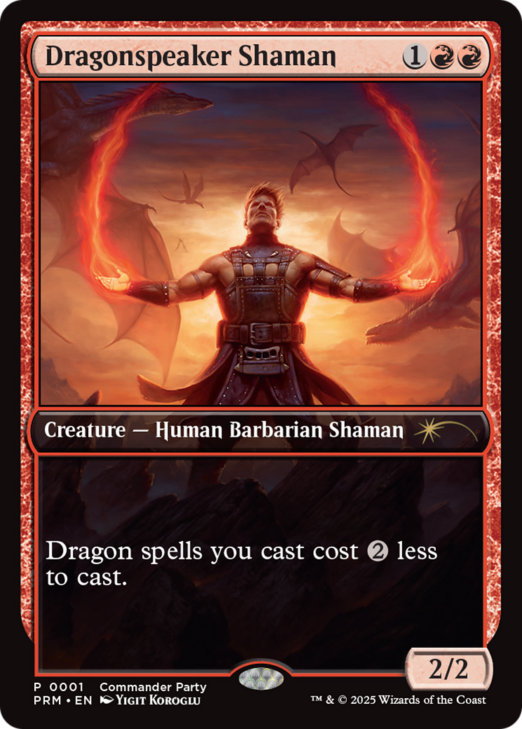 Dragonspeaker Shaman [Wizards Play Network 2025] | Good Games Cannington