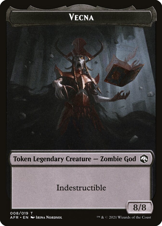 Devil // Vecna Double-Sided Token [Dungeons & Dragons: Adventures in the Forgotten Realms Tokens] | Good Games Cannington