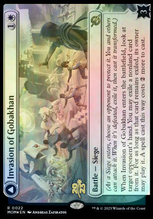 Invasion of Gobakhan // Lightshield Array [March of the Machine Prerelease Promos] | Good Games Cannington