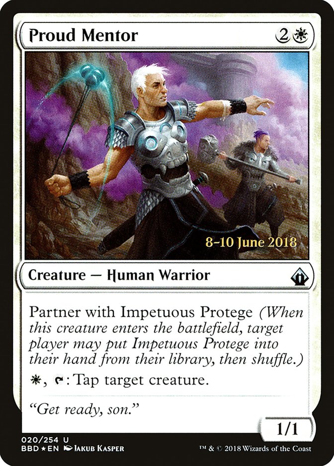 Proud Mentor [Battlebond Prerelease Promos] | Good Games Cannington