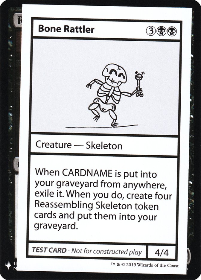 Bone Rattler [Mystery Booster Playtest Cards] | Good Games Cannington