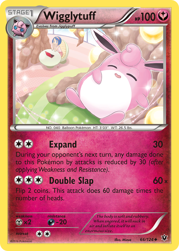Wigglytuff (66/124) [XY: Fates Collide] | Good Games Cannington