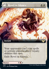 Flamescroll Celebrant // Revel in Silence (Extended Art) [Strixhaven: School of Mages] | Good Games Cannington