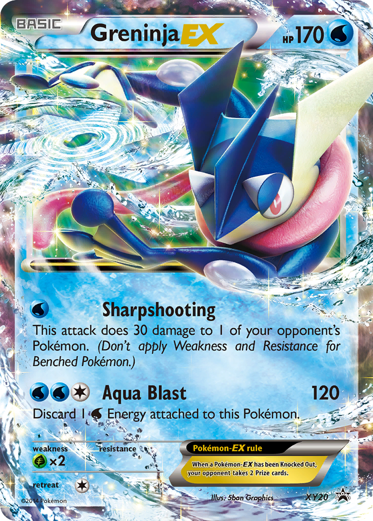 Greninja EX (XY20) [XY: Black Star Promos] | Good Games Cannington