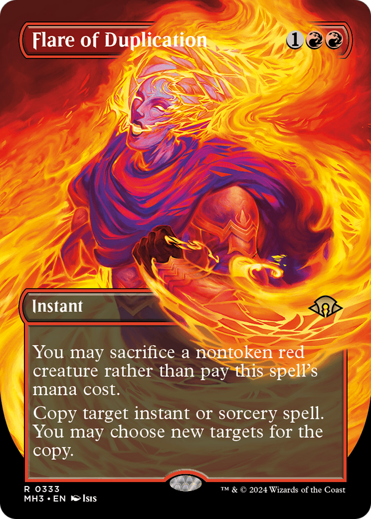 Flare of Duplication (Borderless) [Modern Horizons 3] | Good Games Cannington