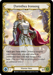 Dawnblade // Dorinthea Ironsong [U-WTR115 // U-WTR113] (Welcome to Rathe Unlimited)  Unlimited Normal | Good Games Cannington