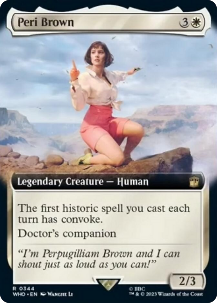 Peri Brown (Extended Art) [Doctor Who] | Good Games Cannington