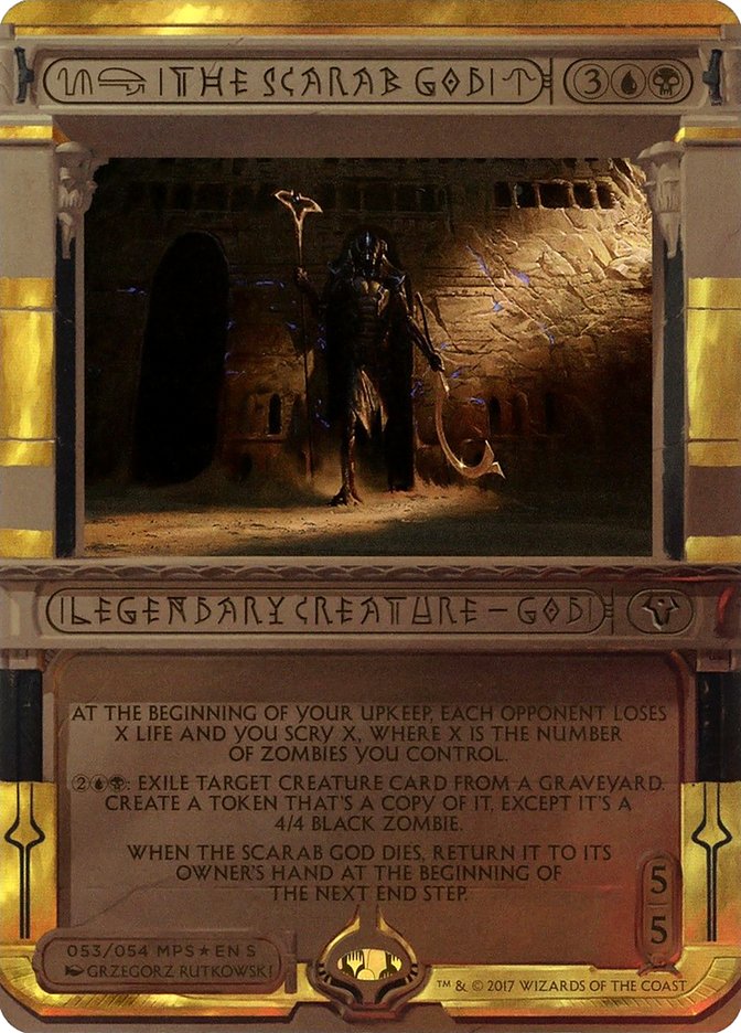 The Scarab God (Invocation) [Amonkhet Invocations] | Good Games Cannington