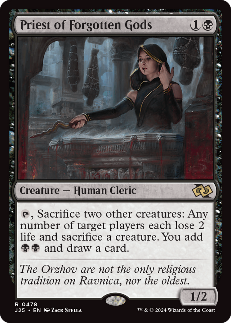 Priest of Forgotten Gods [Foundations Jumpstart] | Good Games Cannington