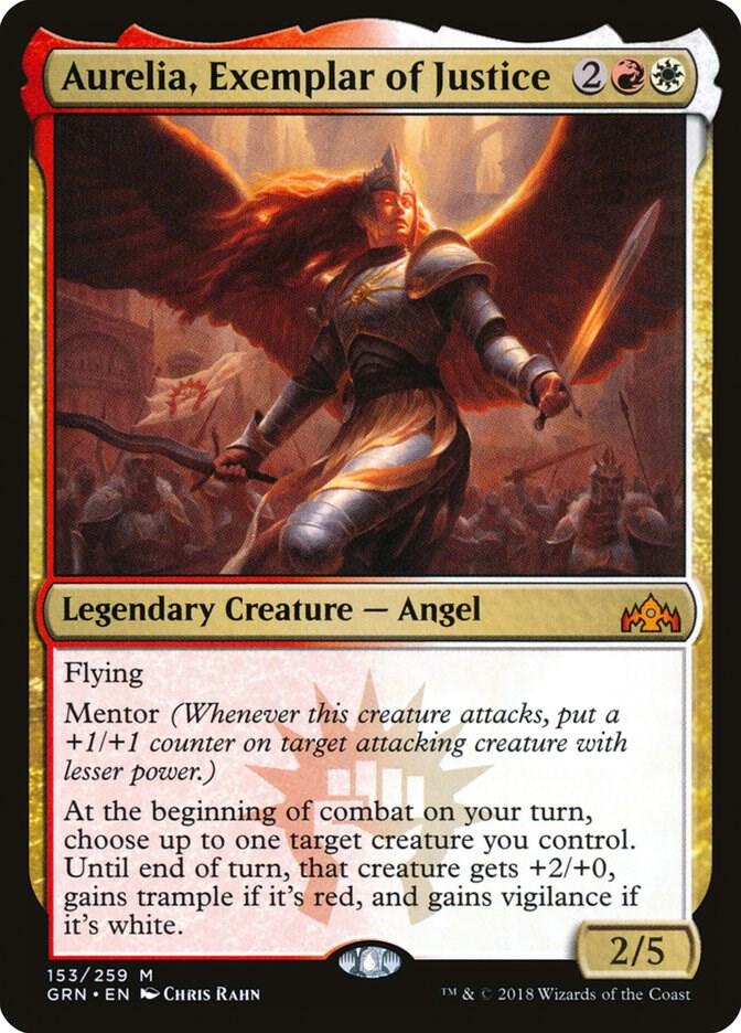 Aurelia Exemplar of Justice 153 (Guilds of Ravnica)  | Good Games Cannington