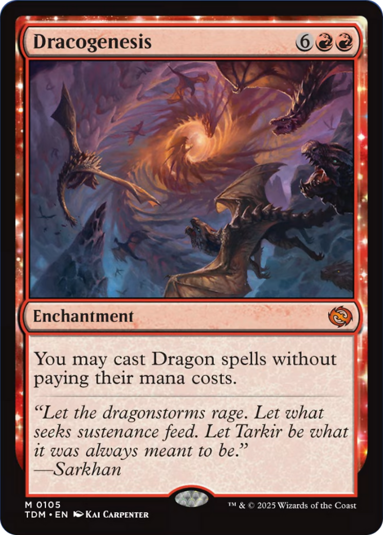 Dracogenesis [Tarkir: Dragonstorm] | Good Games Cannington