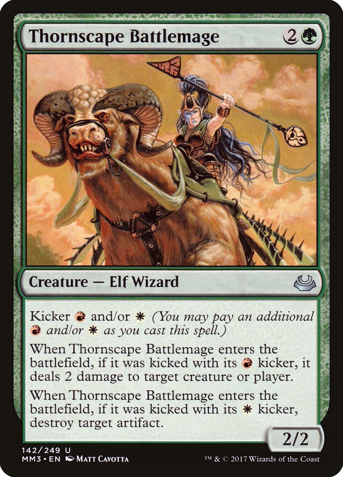 Thornscape Battlemage 142/249 (Modern Masters 2017)  | Good Games Cannington