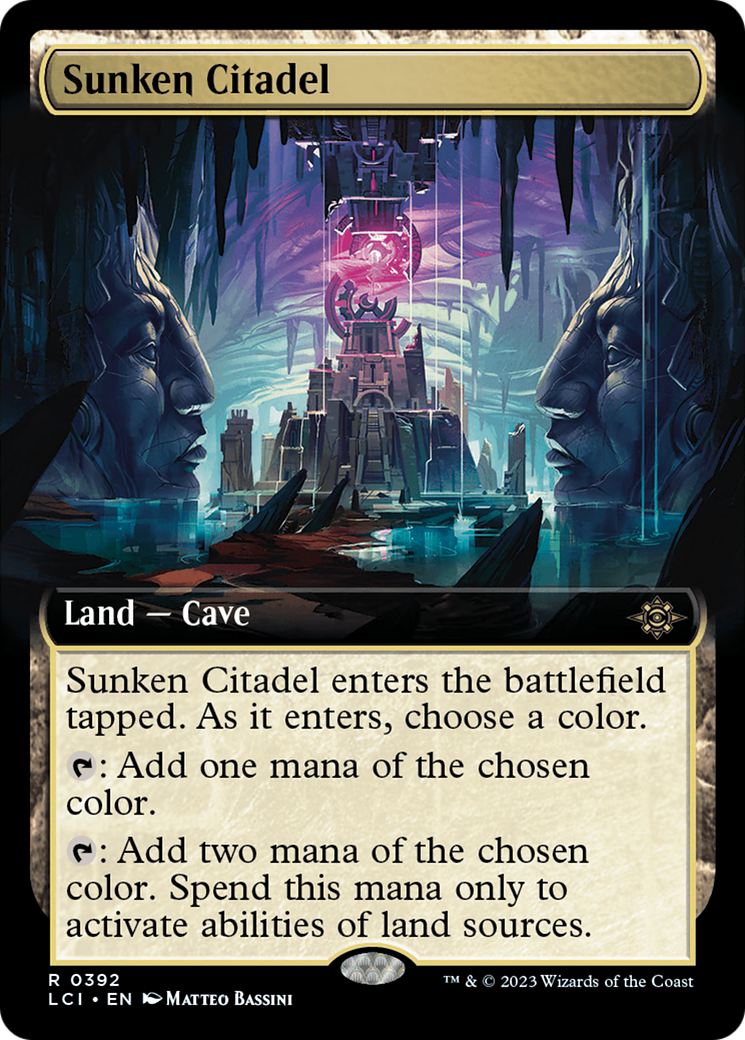Sunken Citadel (Extended Art) [The Lost Caverns of Ixalan] | Good Games Cannington