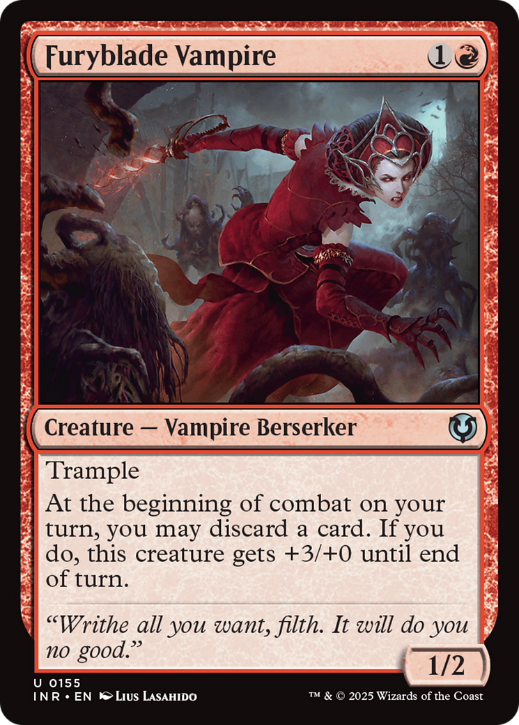 Furyblade Vampire [Innistrad Remastered] | Good Games Cannington