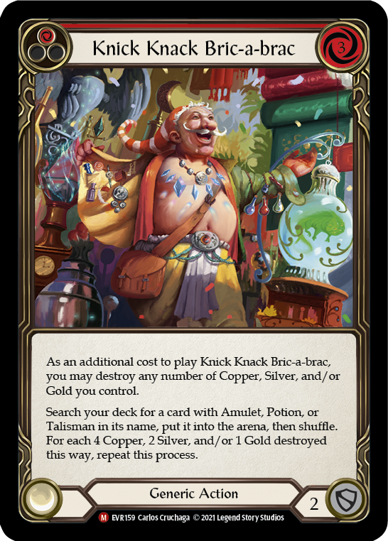 Knick Knack Bric-a-brac [EVR159] (Everfest)  1st Edition Rainbow Foil | Good Games Cannington