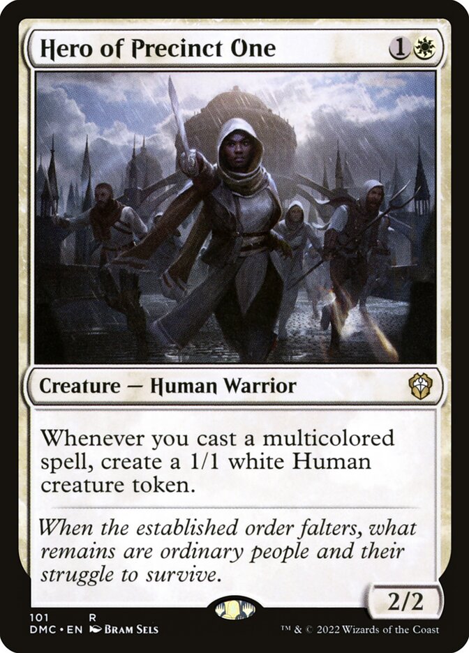 Hero of Precinct One 101/50 (Commander: Dominaria United)  | Good Games Cannington
