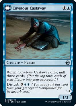 Covetous Castaway 45 (Innistrad: Midnight Hunt)  | Good Games Cannington