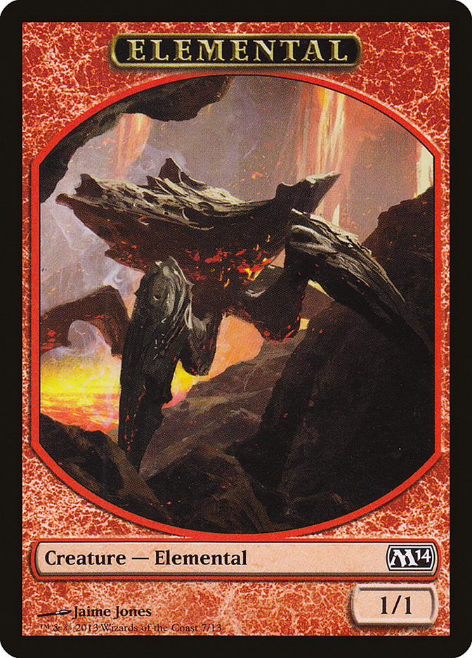 Elemental Token (7/13) [Magic 2014 Tokens] | Good Games Cannington