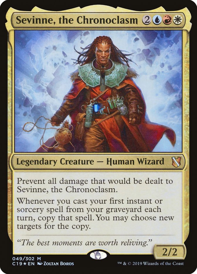 Sevinne, the Chronoclasm 49/302 (Commander 2019)  - Foil | Good Games Cannington
