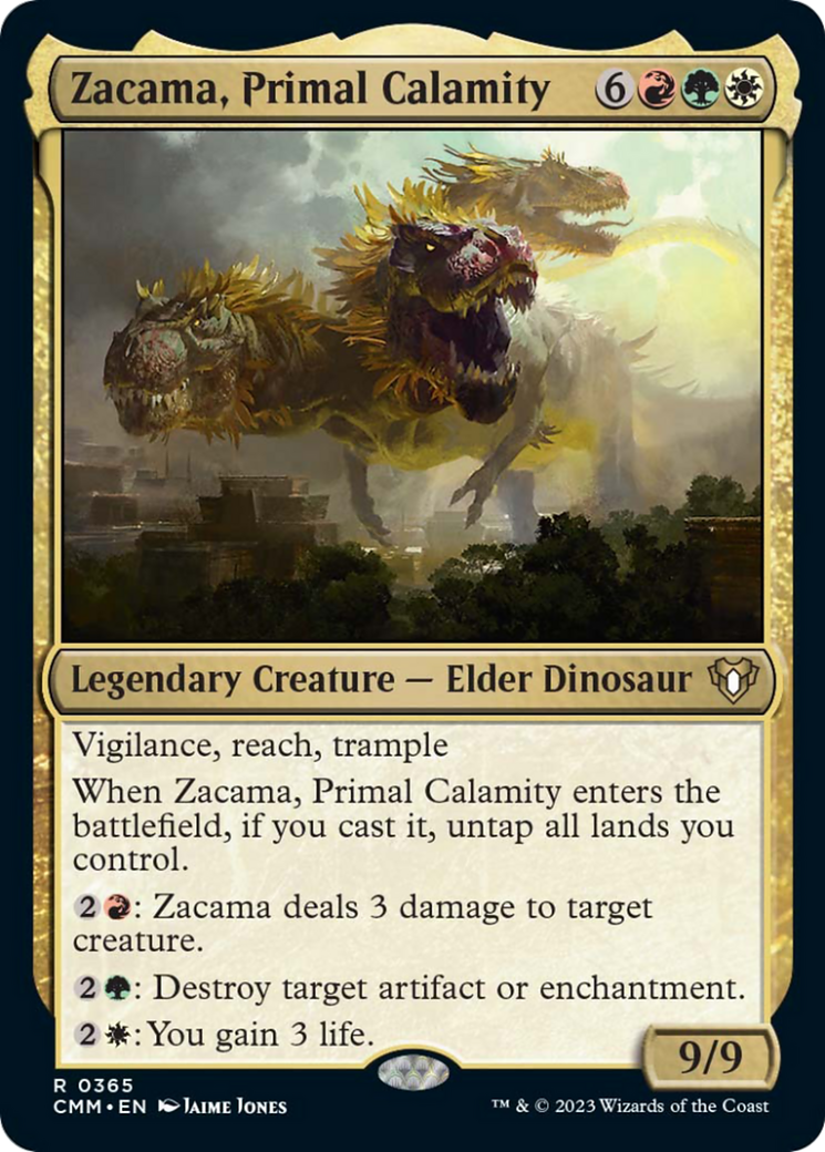 Zacama, Primal Calamity [Commander Masters] | Good Games Cannington