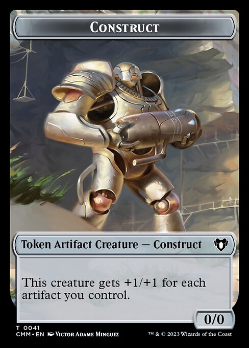 Servo // Construct (0041) Double-Sided Token [Commander Masters Tokens] | Good Games Cannington